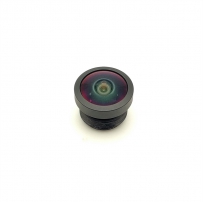 LS9127 with 1/3 chip wide-angle lens focal length f=1.7 aperture F=2.3 optical total length TTL=14.44mm all glass 6G lens large angle fisheye lens diagonal 200 degrees